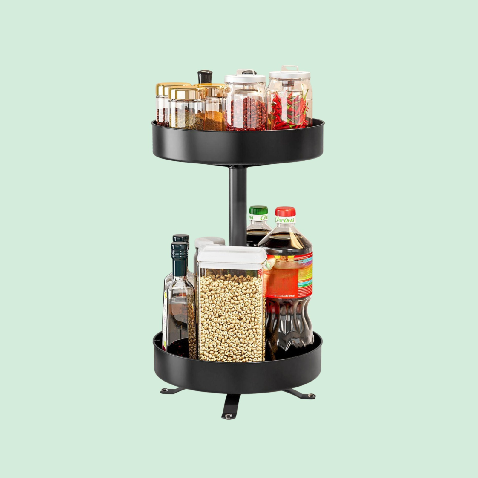 回転式スパイスラック