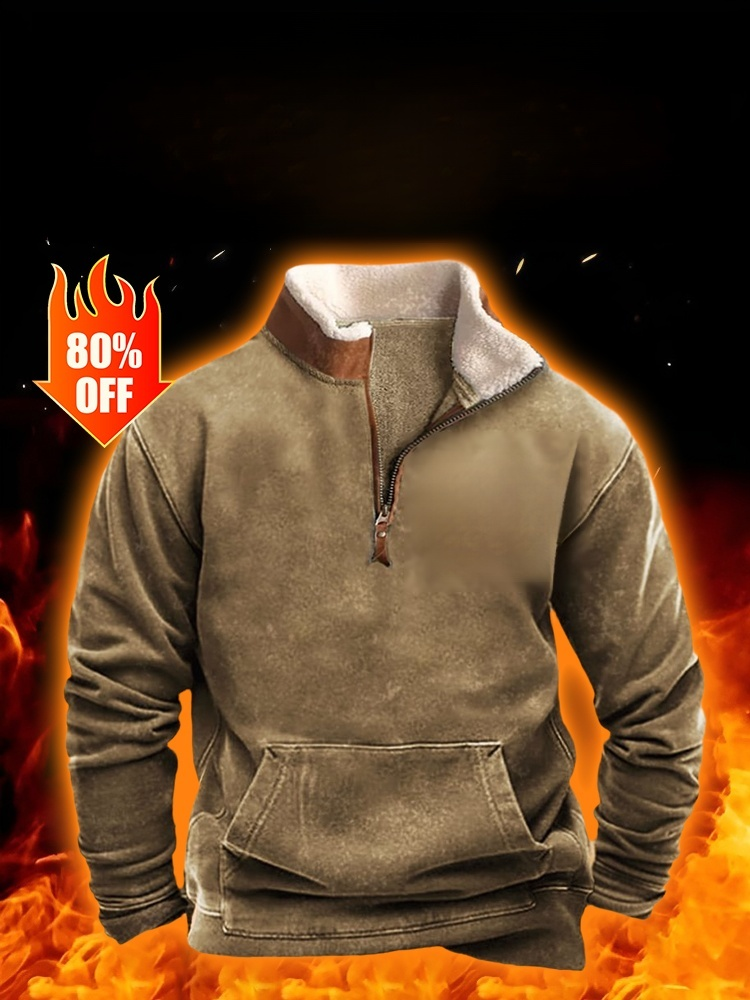 Neuer Stil Herbst und Winter Lammwolle Sweatshirt