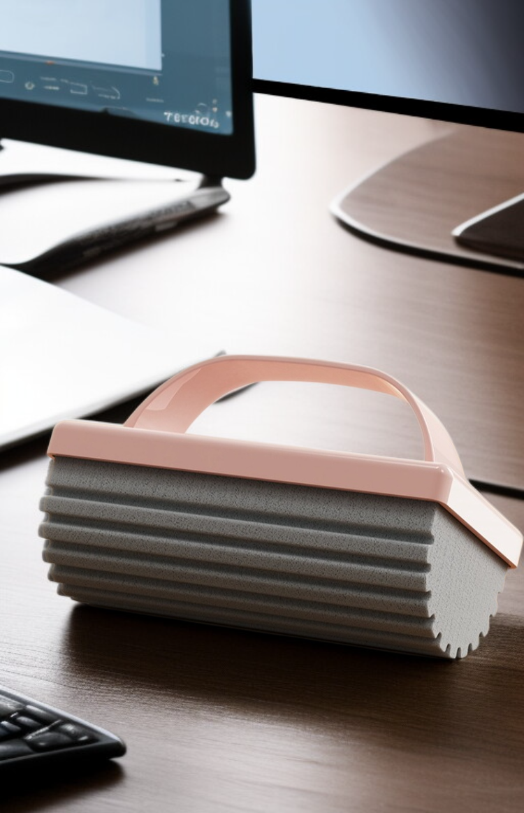 탁상 위 청소하는 청소기