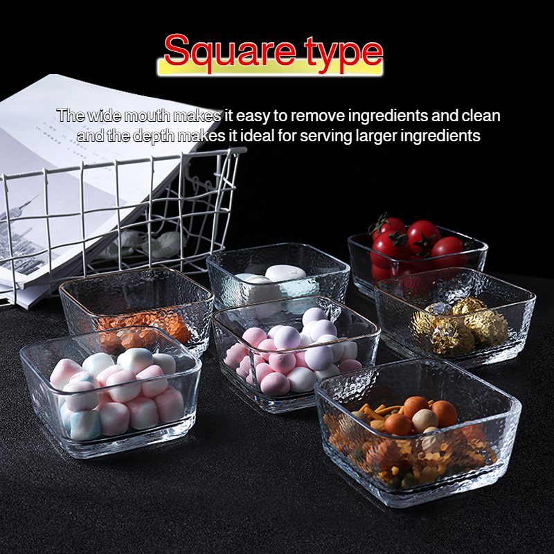 Square Glass Bowl