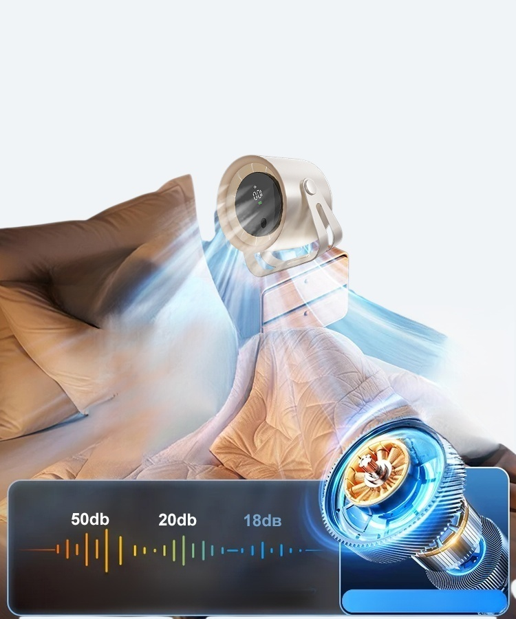 Mini fan with high wind power