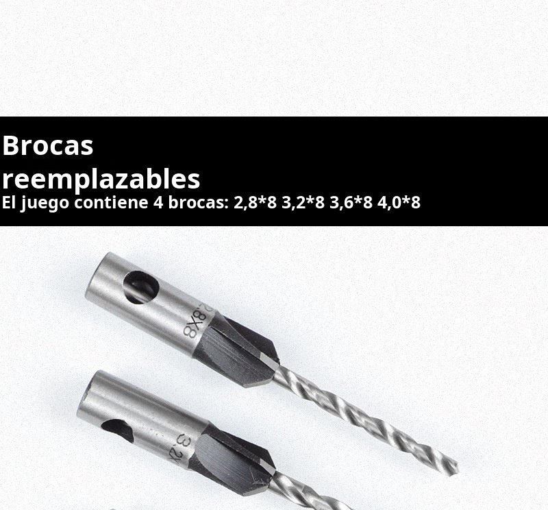 Broca de alta durabilidad y corte eficiente