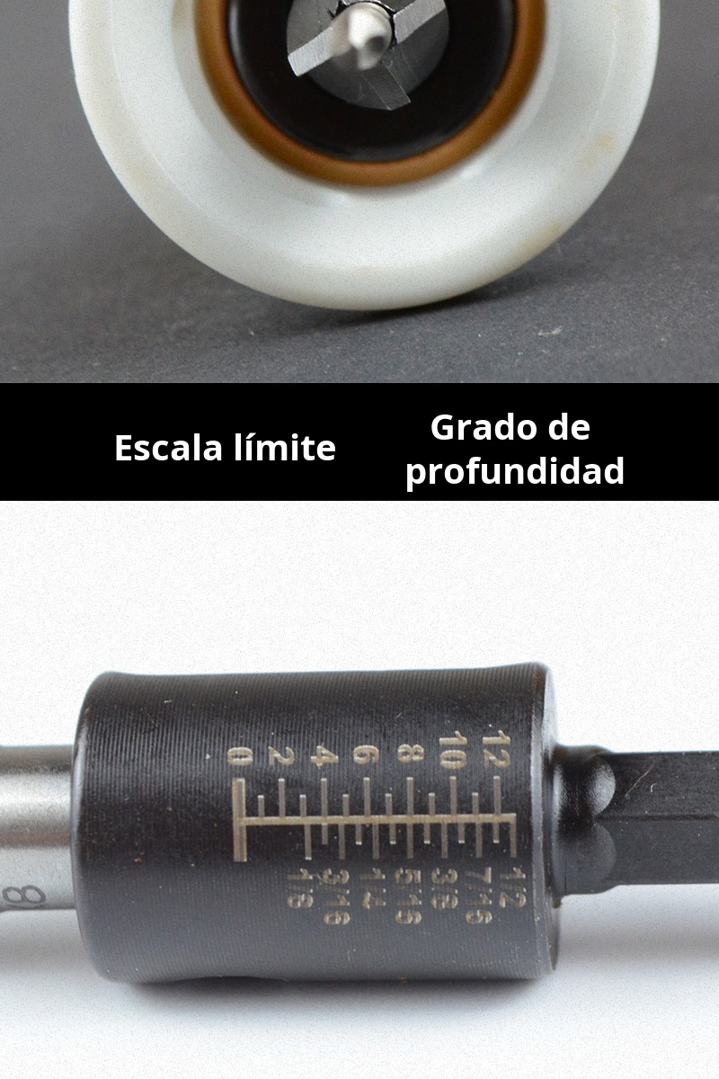 Corte limpio en madera con broca de cuatro filos