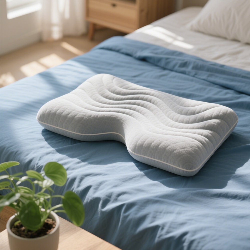 低反発ネックプロテクションメモリーフォーム枕