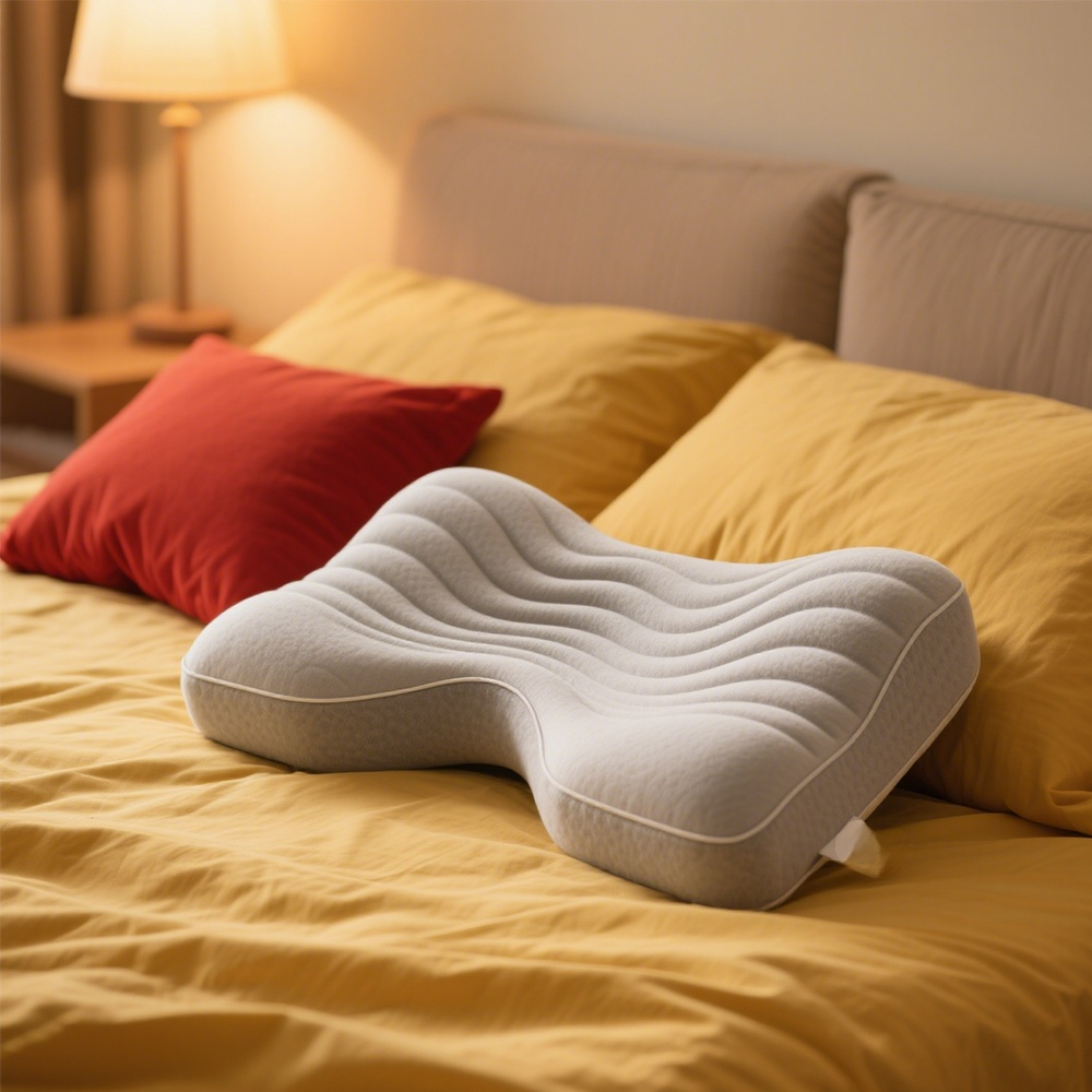 首をしっかり支えるメモリーフォーム構造