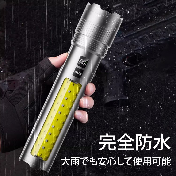 銀龍シリーズ高輝度懐中電灯