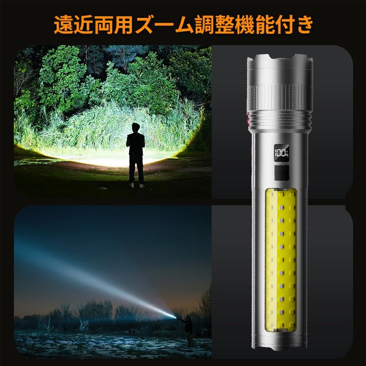 銀龍シリーズ高輝度懐中電灯