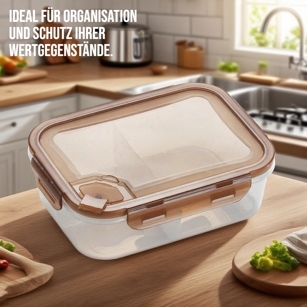 Verschlossene Multipartition als Box