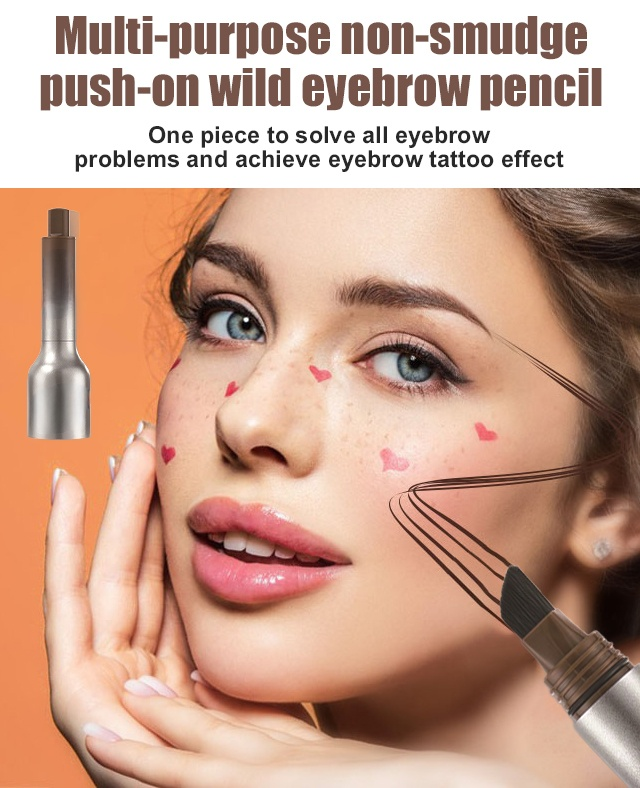 Multi-Functional Non-Smudging Pressed Wild Eyebrow Pencil