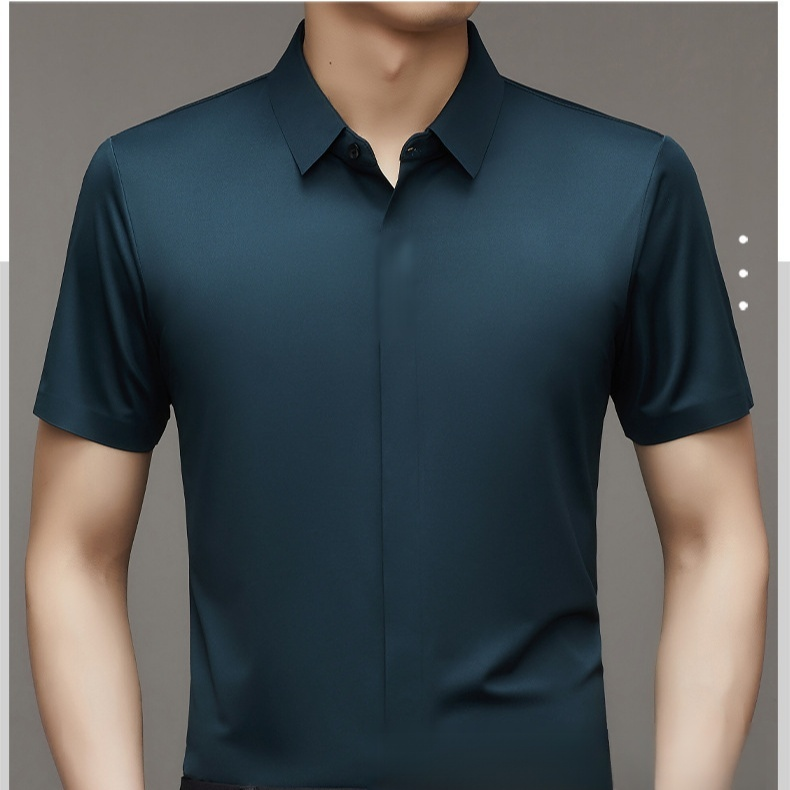 ビジネスメンズファッションシャツ