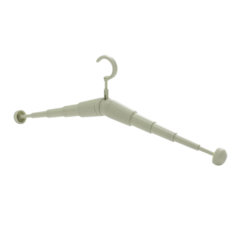 伸縮式ハンガー（10点セット） 伸縮自在ハンガー 出張用ハンガー 旅行用ハンガー 滑りにくいデザイン