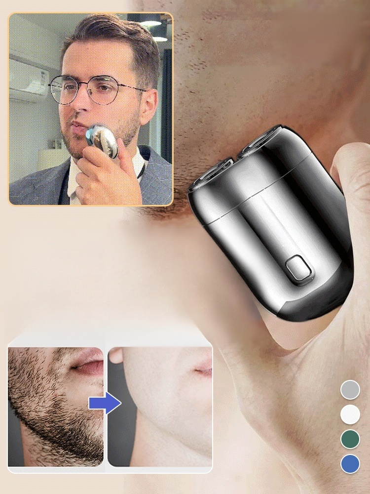 New Model Mini Dual-Head Electric Shaver