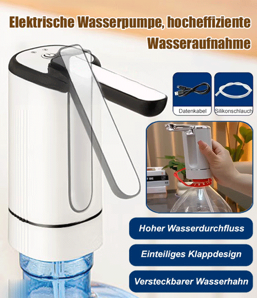 Faltbarer elektrischer Wasserabsauger