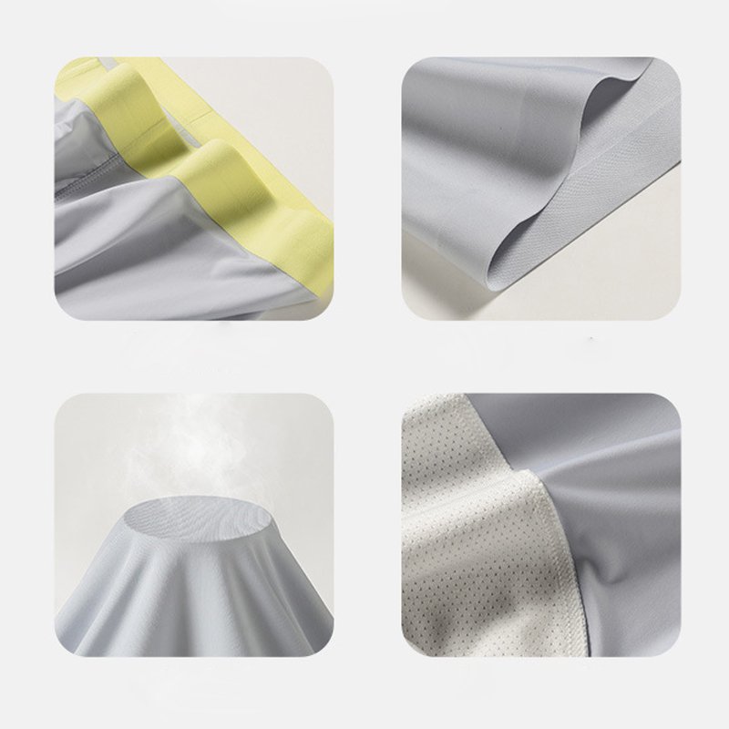 7A Antibakteriální pohodlné prodyšné boxerky do rozkroku