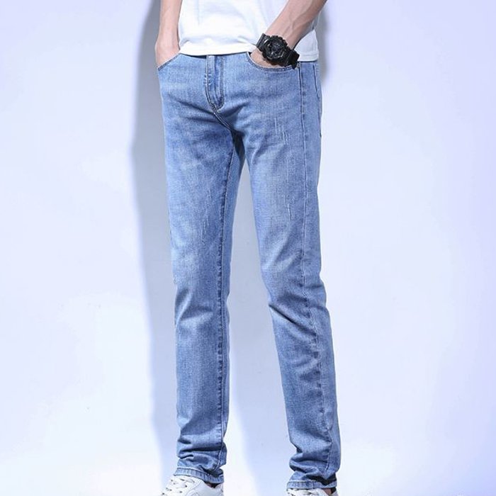 Úzké rovné elastické ležérní univerzální kalhoty