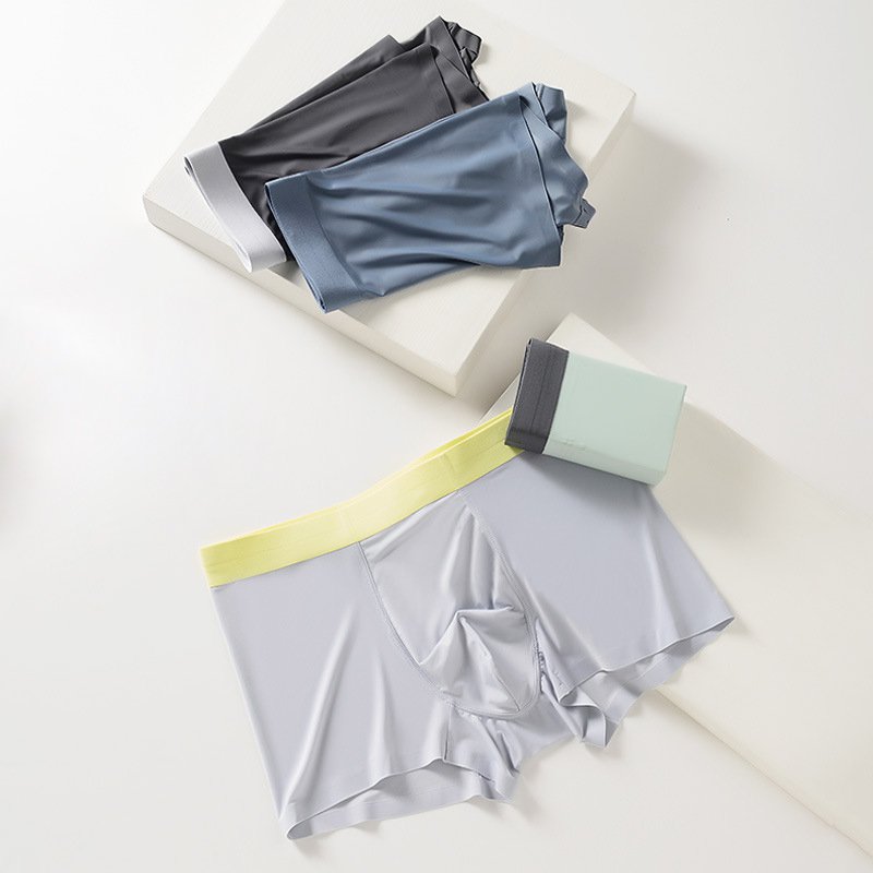 7A Antibakteriální pohodlné prodyšné boxerky do rozkroku