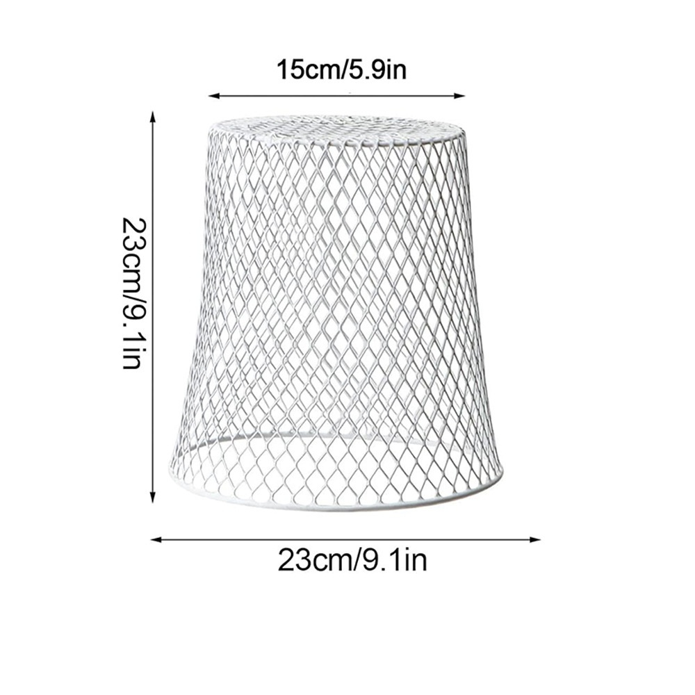 鉄製の植物ワイヤー保護カバー設置例