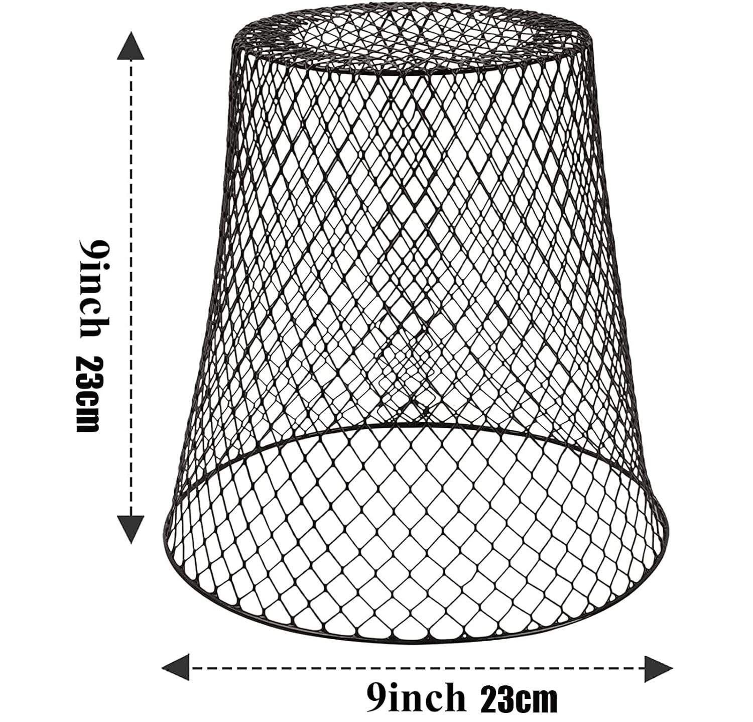 野菜苗を守るガーデン用ワイヤーカバー