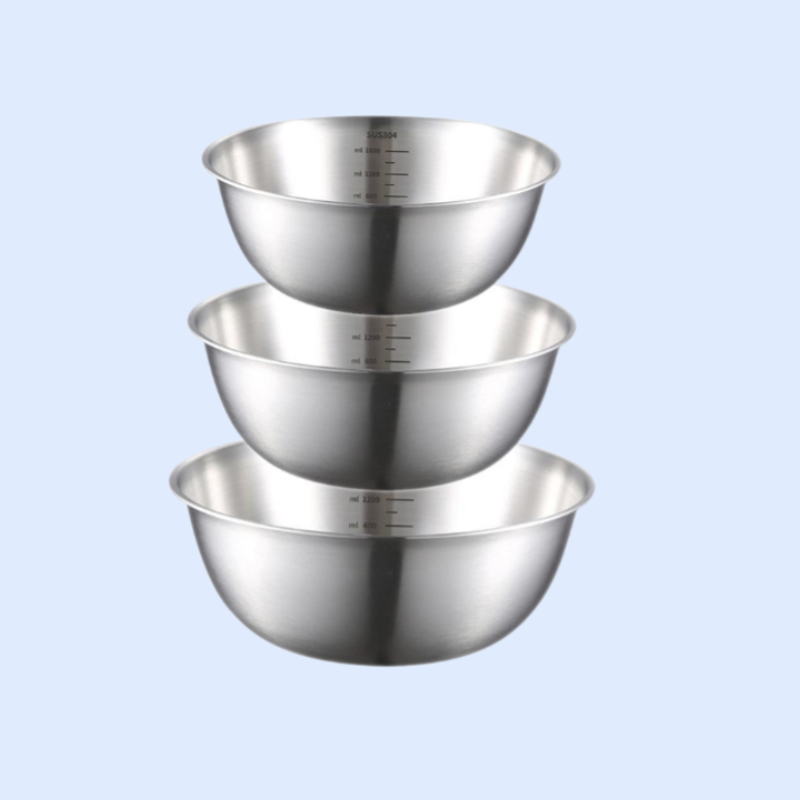 눈금이 있는 가정용 샐러드 대야