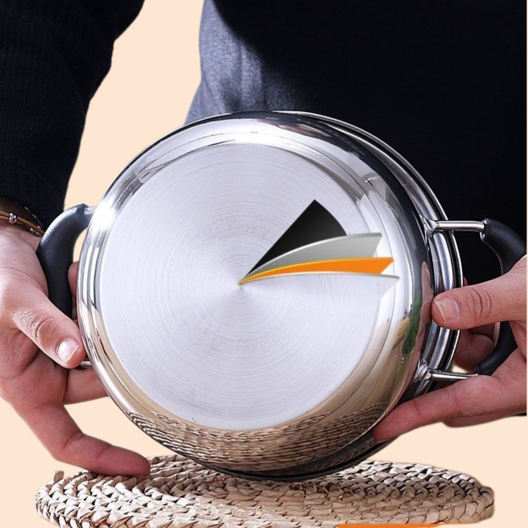 おすすめ商品：厚手のステンレス製スープ鍋、小型蒸し器、スープ鍋、家庭用お粥鍋、ノンスティックミルク鍋、ガス電磁調理器、通州