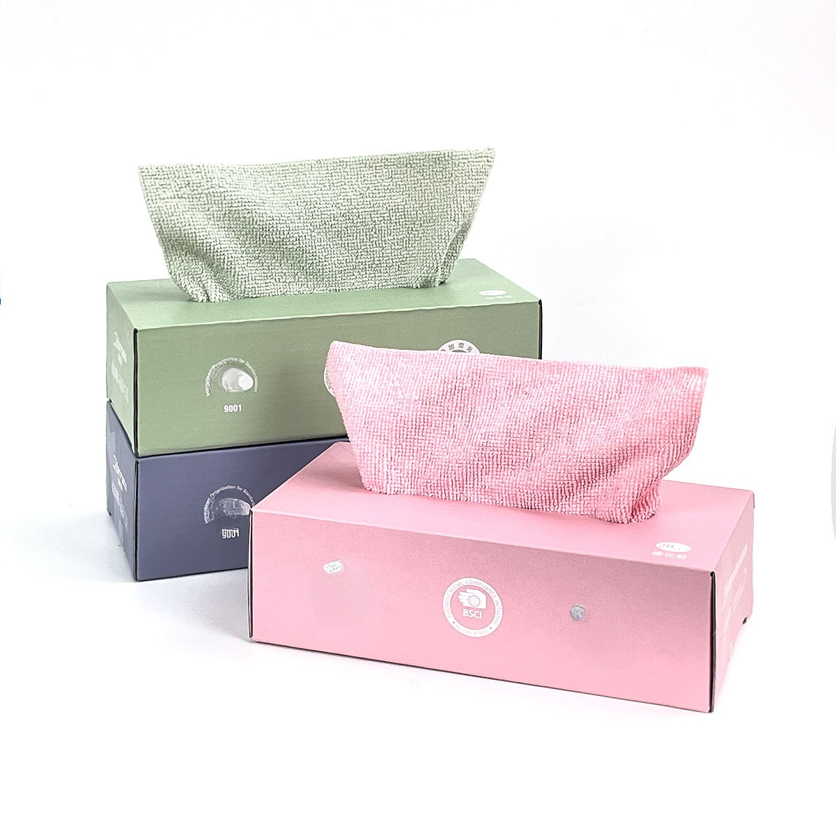 キッチンディッシュタオルは水を吸収し、糸くずが落ちません。使い捨てマイクロファイバー怠惰な雑巾、家庭用取り外し可能な雑巾。