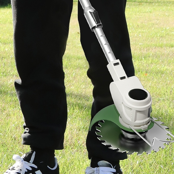 Small home rechargeable lithium mower handheld lawn mower trimming garden weed whacker