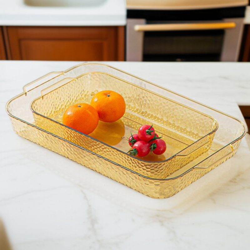 다기능 가정용 투명 과일 접시