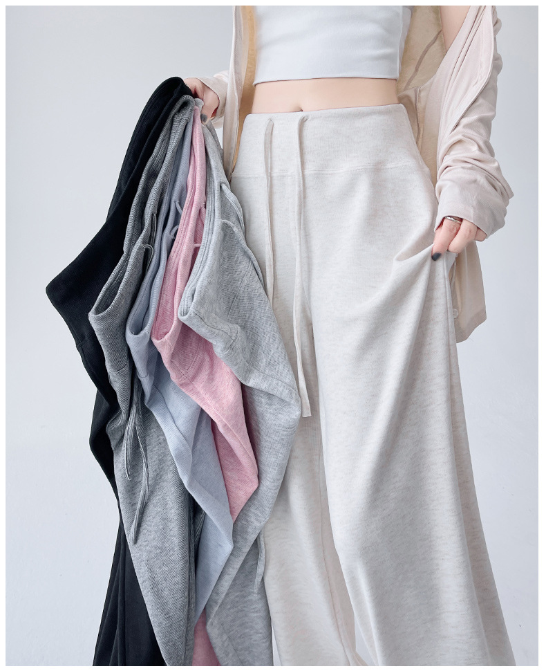 소프트 하이웨스트 팬츠 착용샷