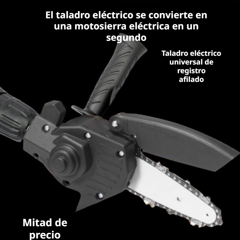 Home carpentry tool logging saw converter