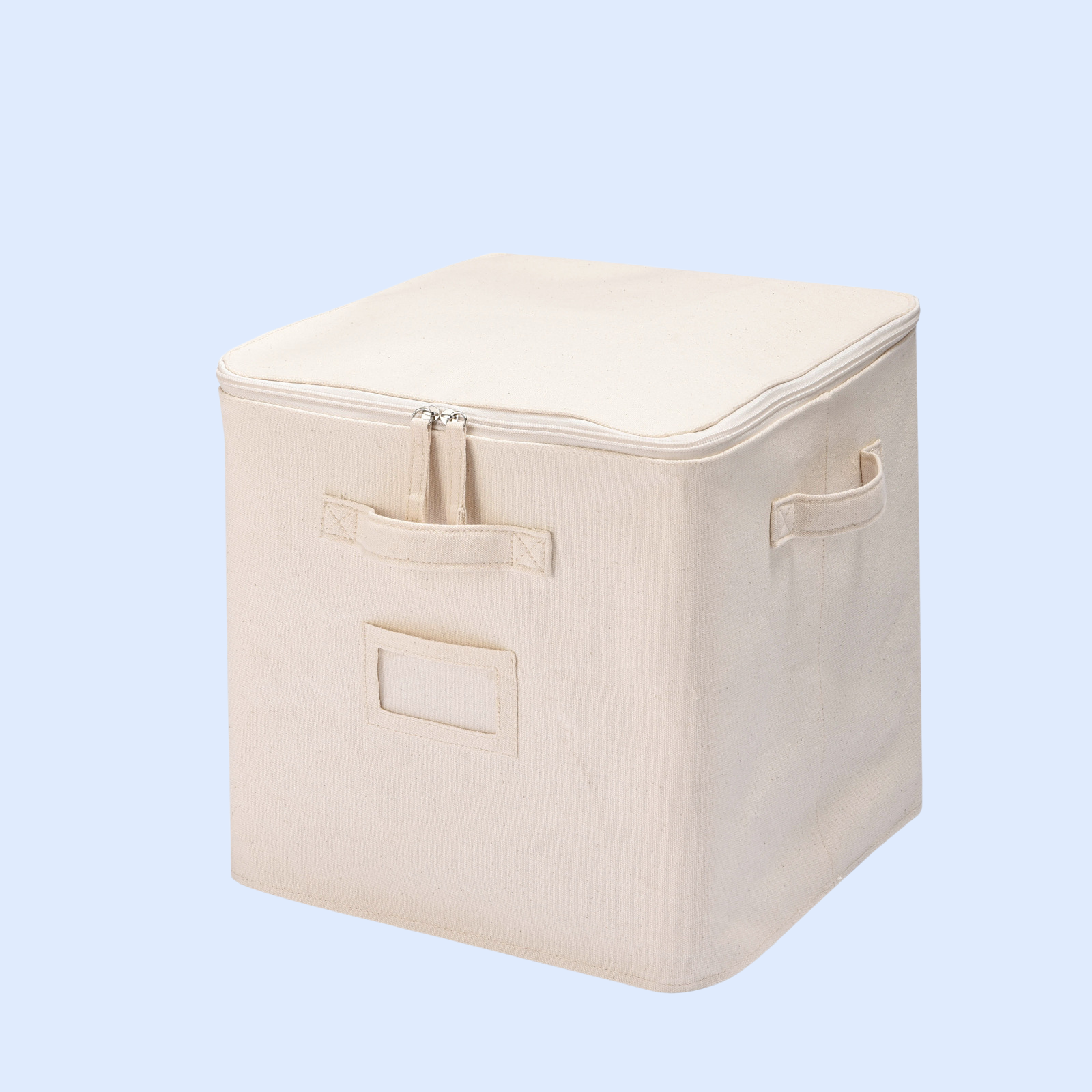 Wabi-sabi cotton clothing storage box