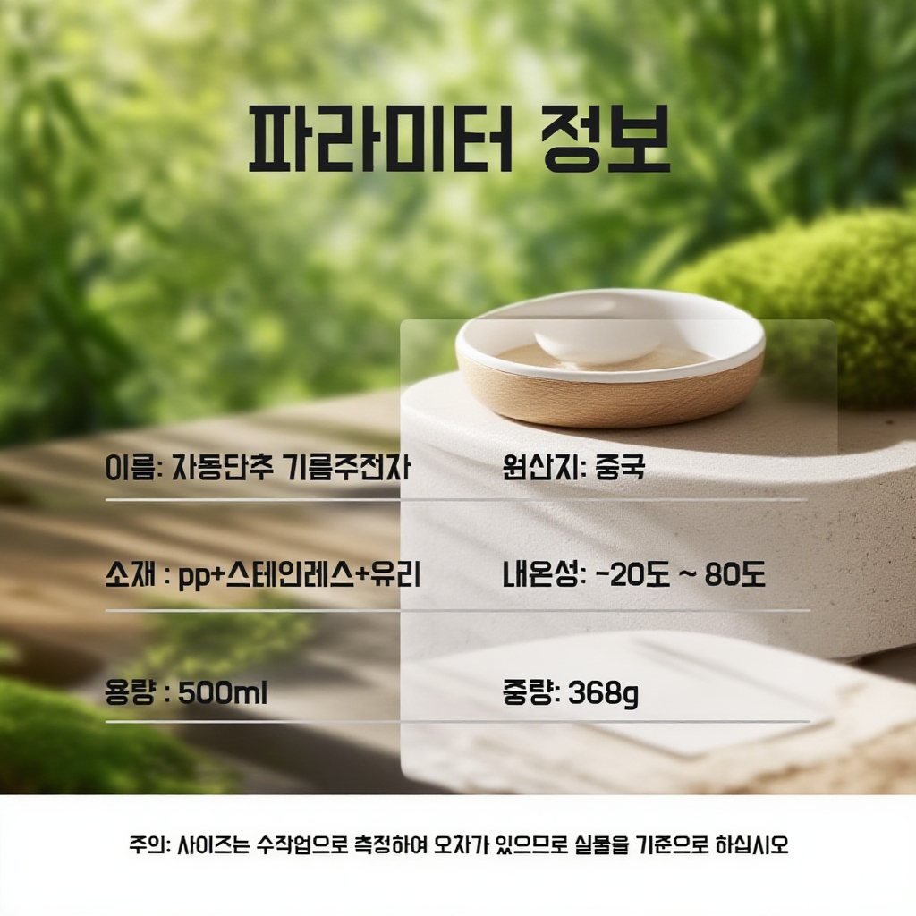 주방 누수방지 유리 간장병 대용량 자동개폐 양념병 베이지 대용량 간장병