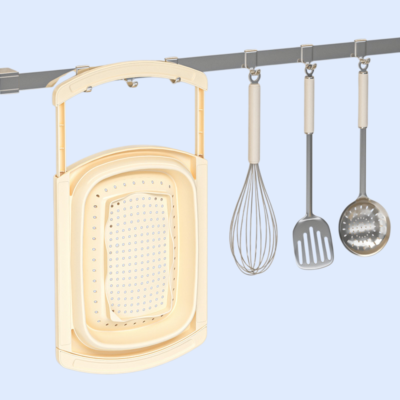 신형 다기능 접이식 확장 물빠짐 바구니