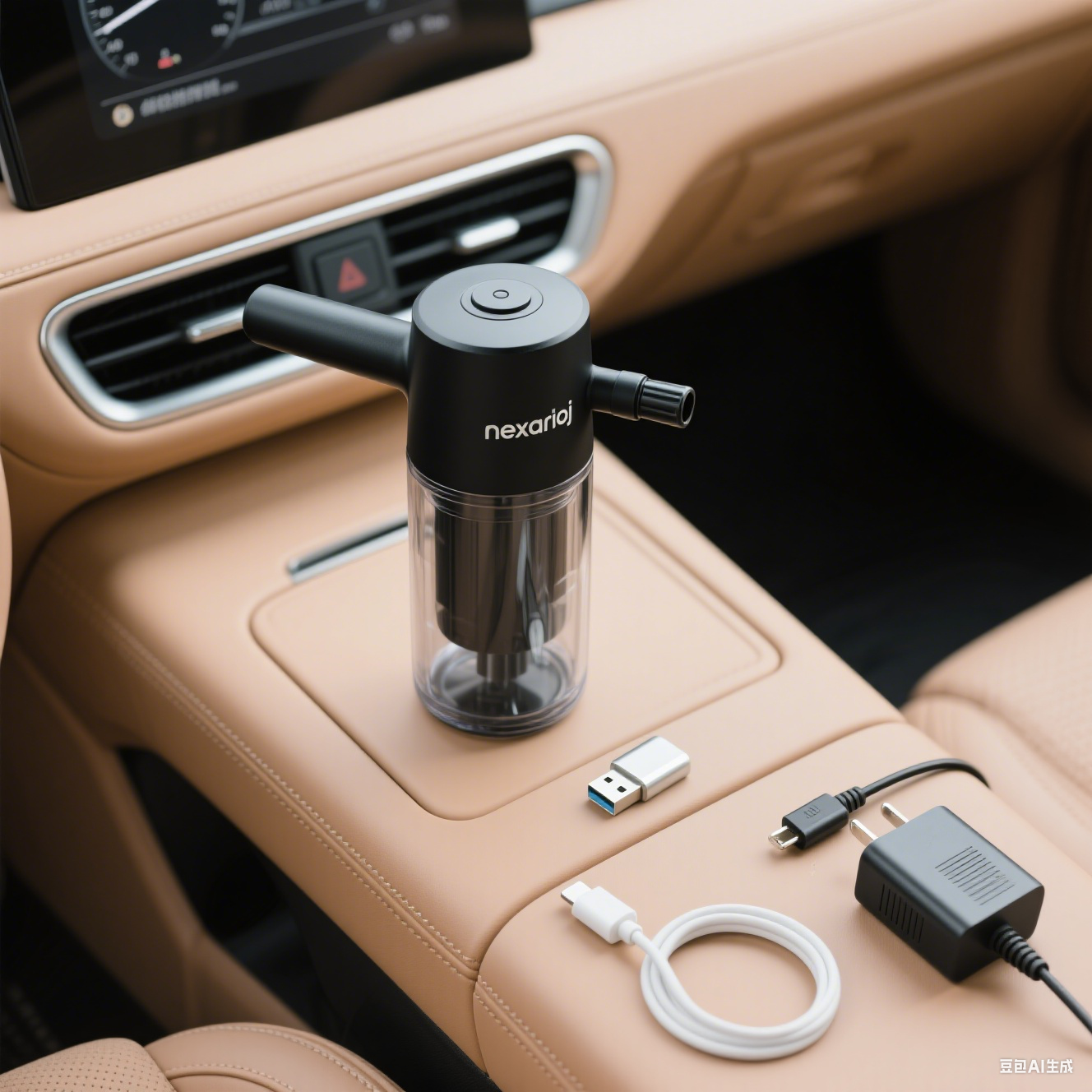 Potente aspirador multifunción para coches