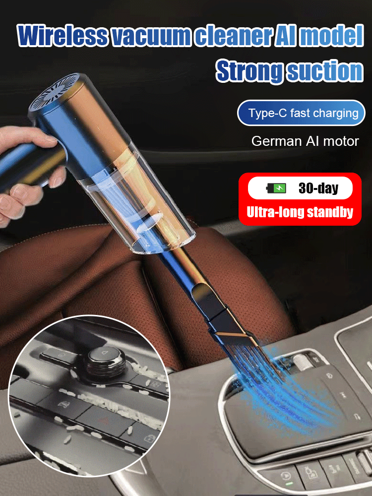 【Multifunctional portable car vacuum cleaner】50%OFF