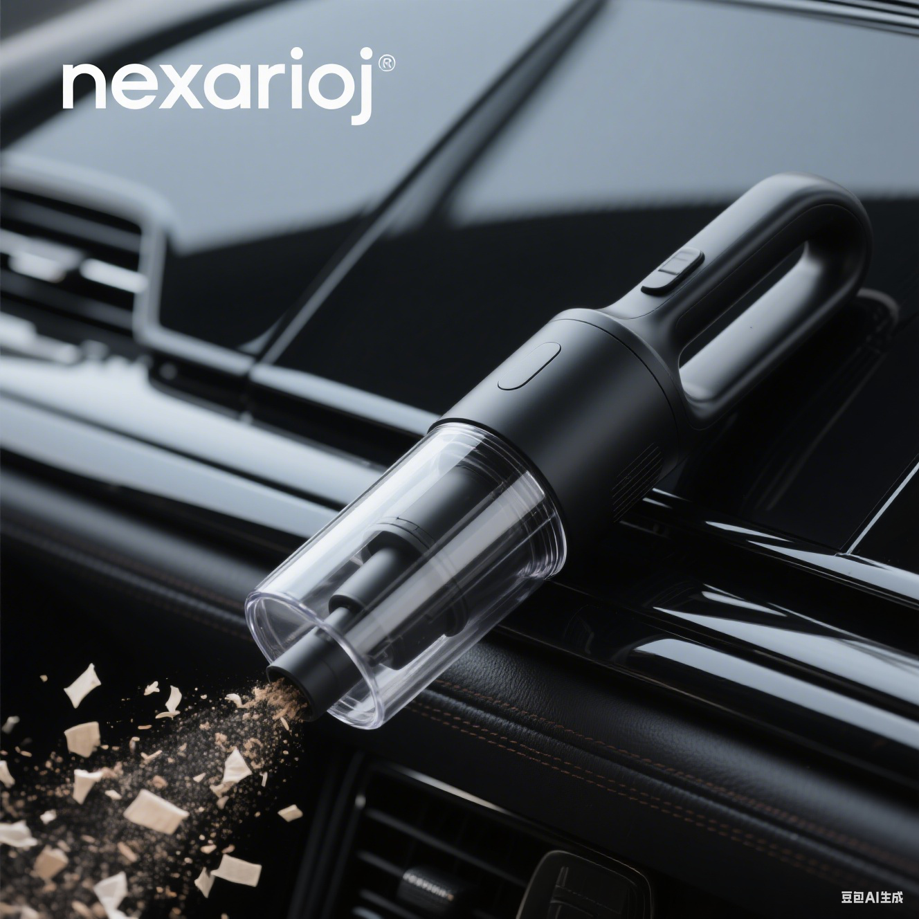 Potente aspirador multifunción para coches