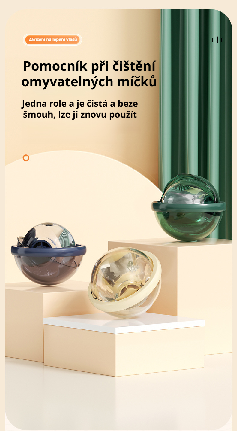 Opakovaně použitelný odstraňovač chlupů na oblečení