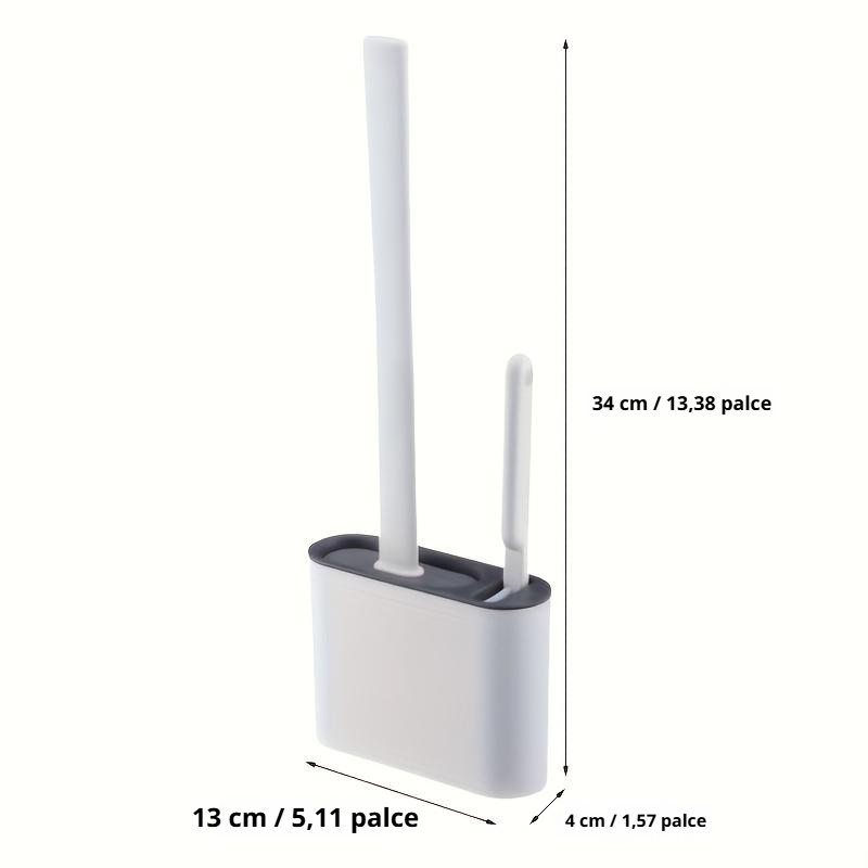 Sada flexibilních toaletních kartáčů s držákem