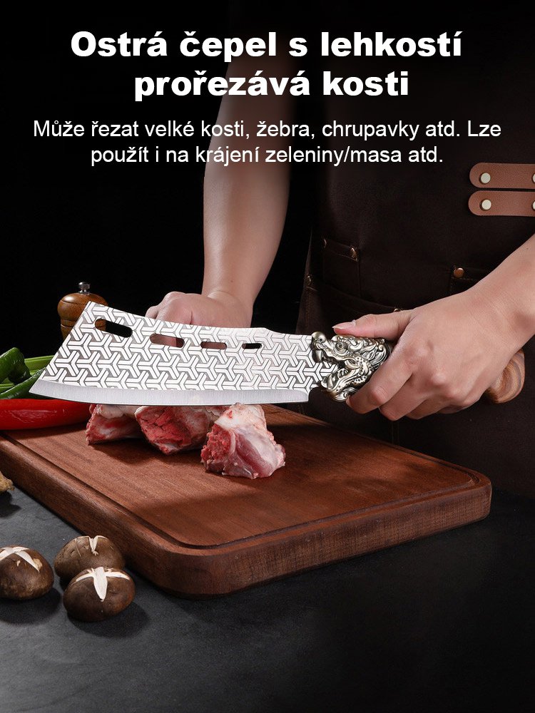 【Řeže kosti jako do bláta】robustní univerzální sekáček