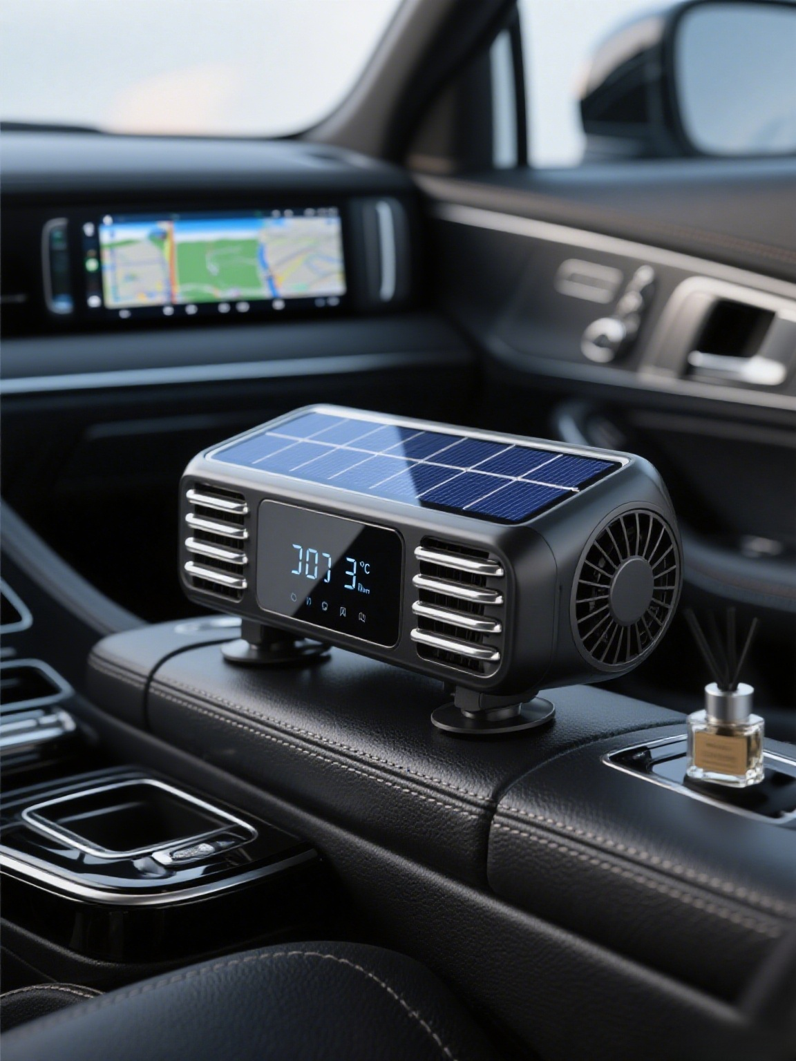 Třístupňové nastavení ventilátoru automobilu