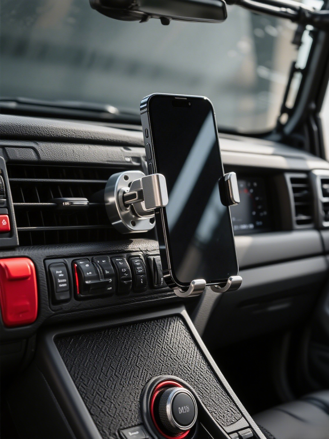 Držák na autotelefon s přísavkou