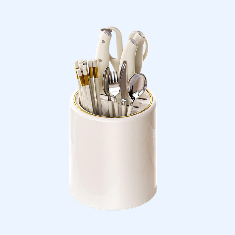 테이블 다기능 회전식 젓가락 수납 거치대