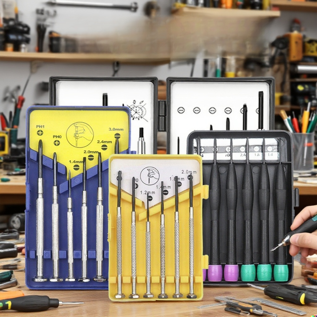 Glasses screwdriver set