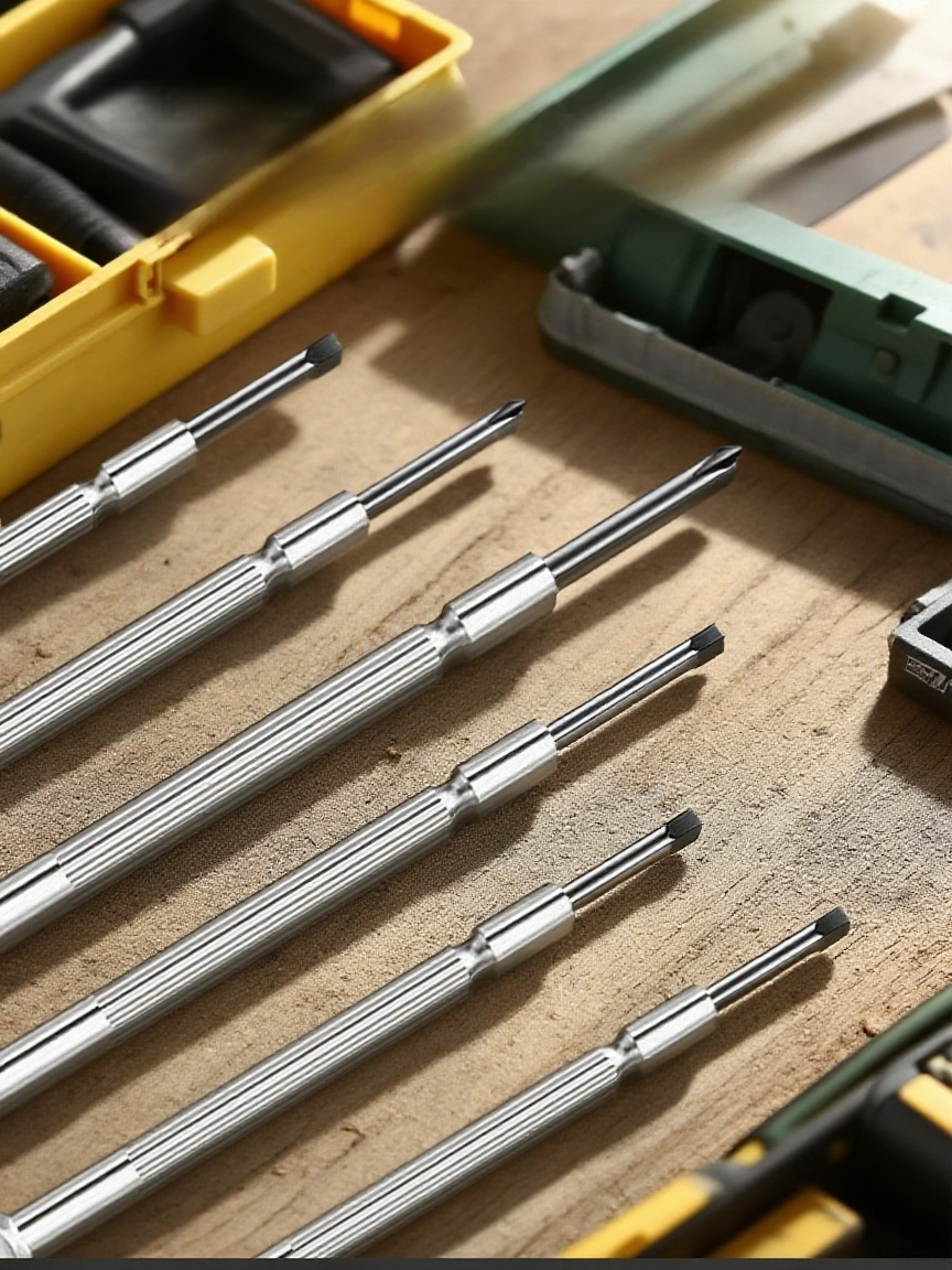 Mini screwdriver set for glasses maintenance