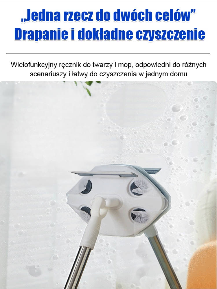 Klamra na ręcznik do twarzy, ściągaczka do wody