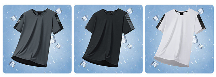 ライトボトムデザインの快適半袖Tシャツ