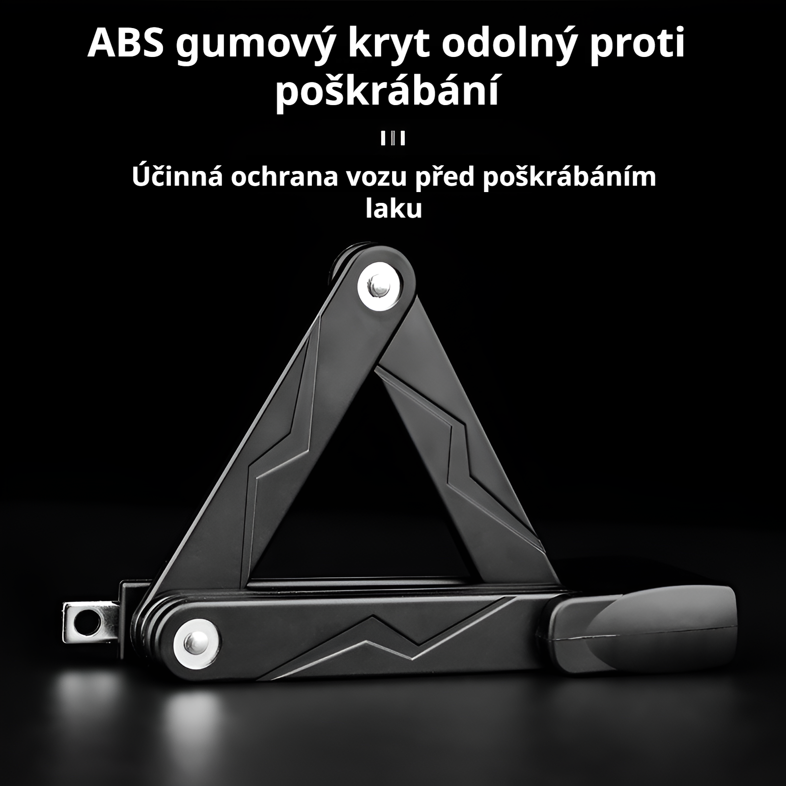 Zámek na kolo, zámek proti krádeži pro horská a silniční kola, skládací zámek.