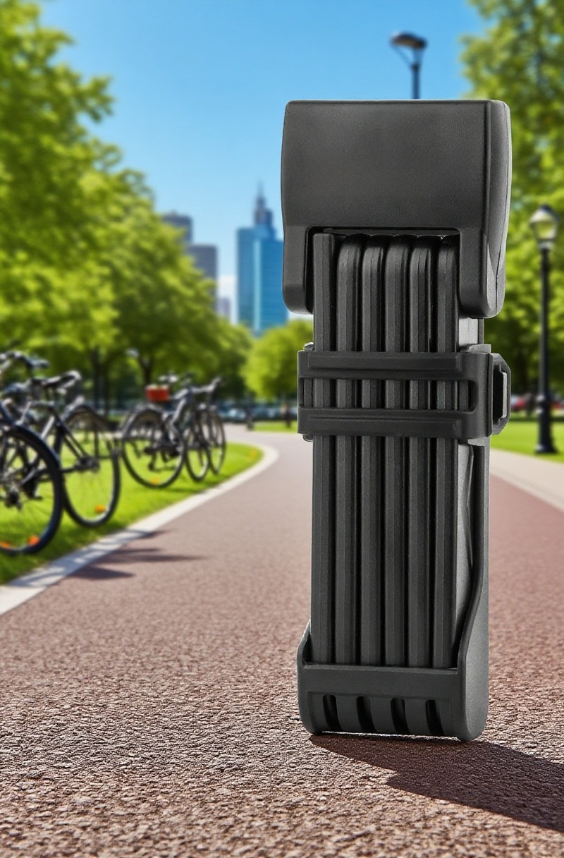 電動バイク用盗難防止ロック フレーム固定型の全体画像