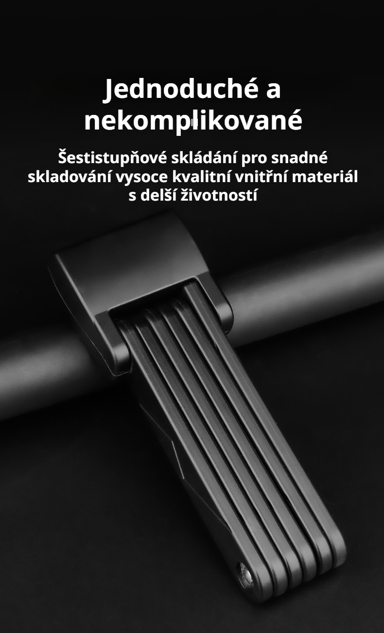 Odolný cyklistický zámek proti krádeži