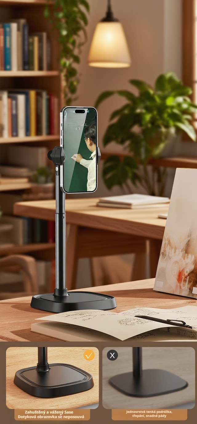 Univerzální držák na mobil s 360° rotací – detail produktu