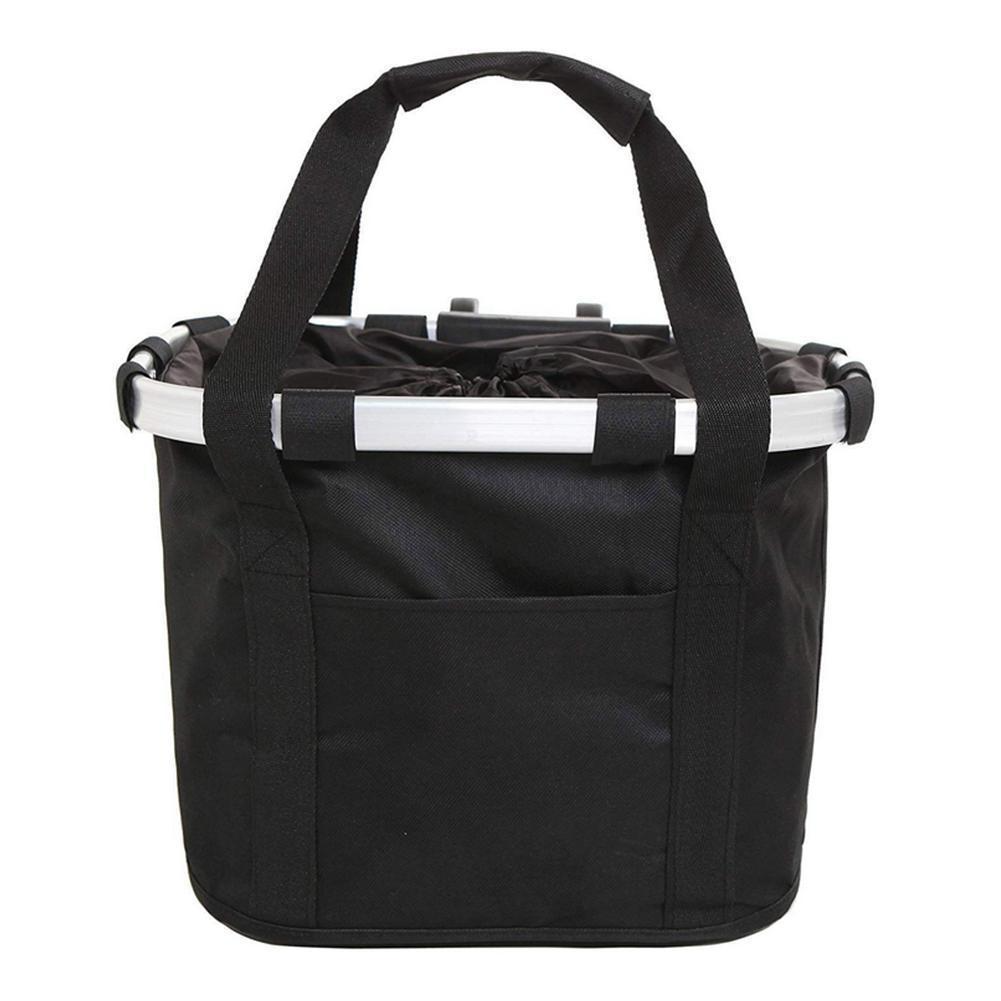 折りたたみ自転車バスケット自転車バスケットアルミ合金フロントバッグ折りたたみ自転車バッグマウンテンバイクアクセサリー